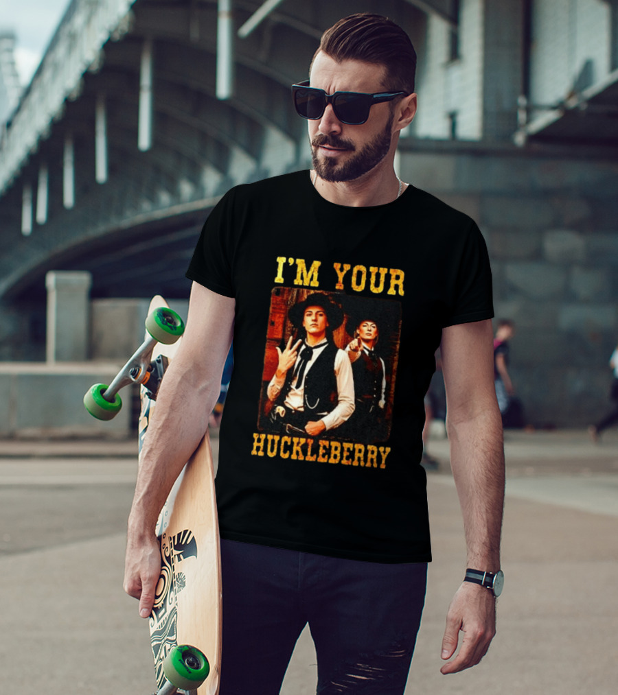I'm Your Huckleberry Doc Holliday Tombstone Caitlin Clark Sophie Cunningham T-Shirt