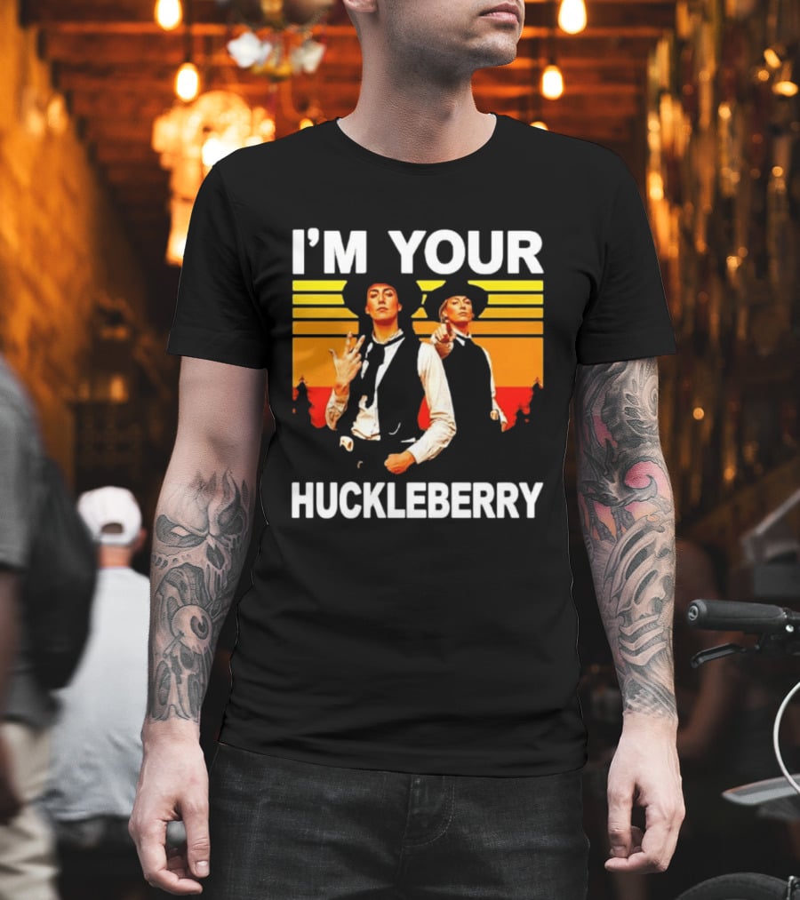 Caitlin Clark Sophie Cunningham I'm Your Huckleberry Western Movie Cowboy T-Shirt