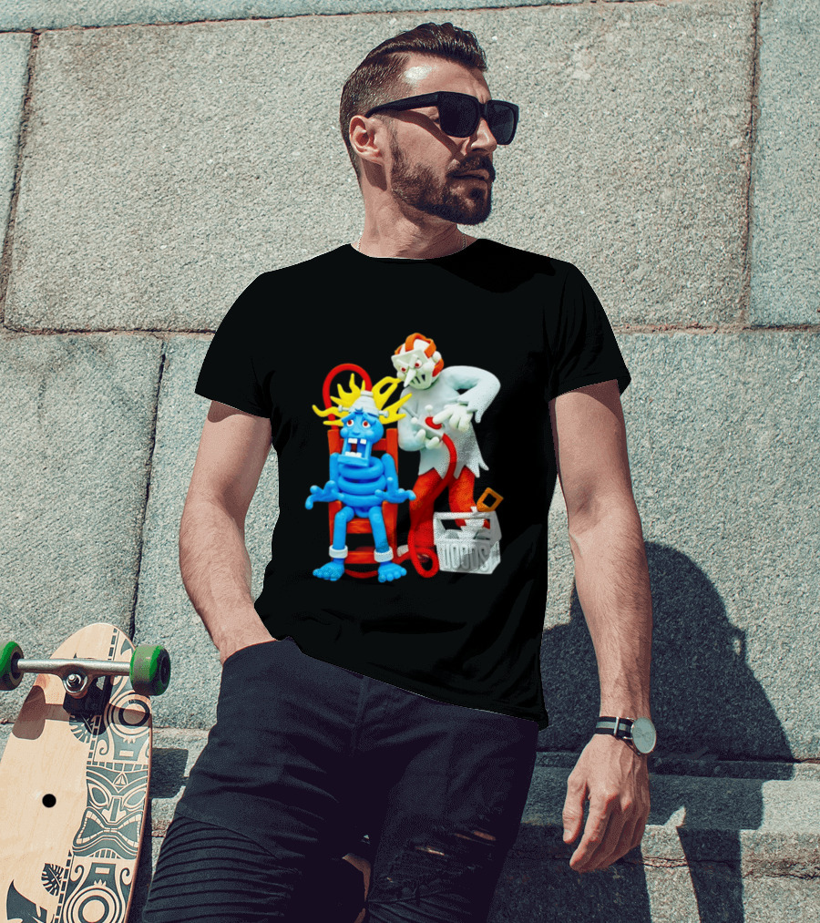 Friday The 13th Jason Voorhees Electrocution Scene Woods T-Shirt