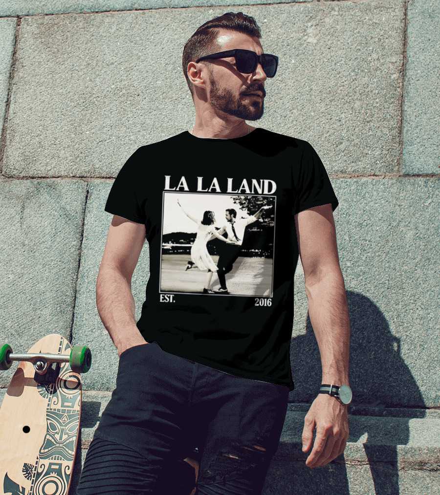La La Land Est 2016 Dance Scene Emma Stone Ryan Gosling T-Shirt
