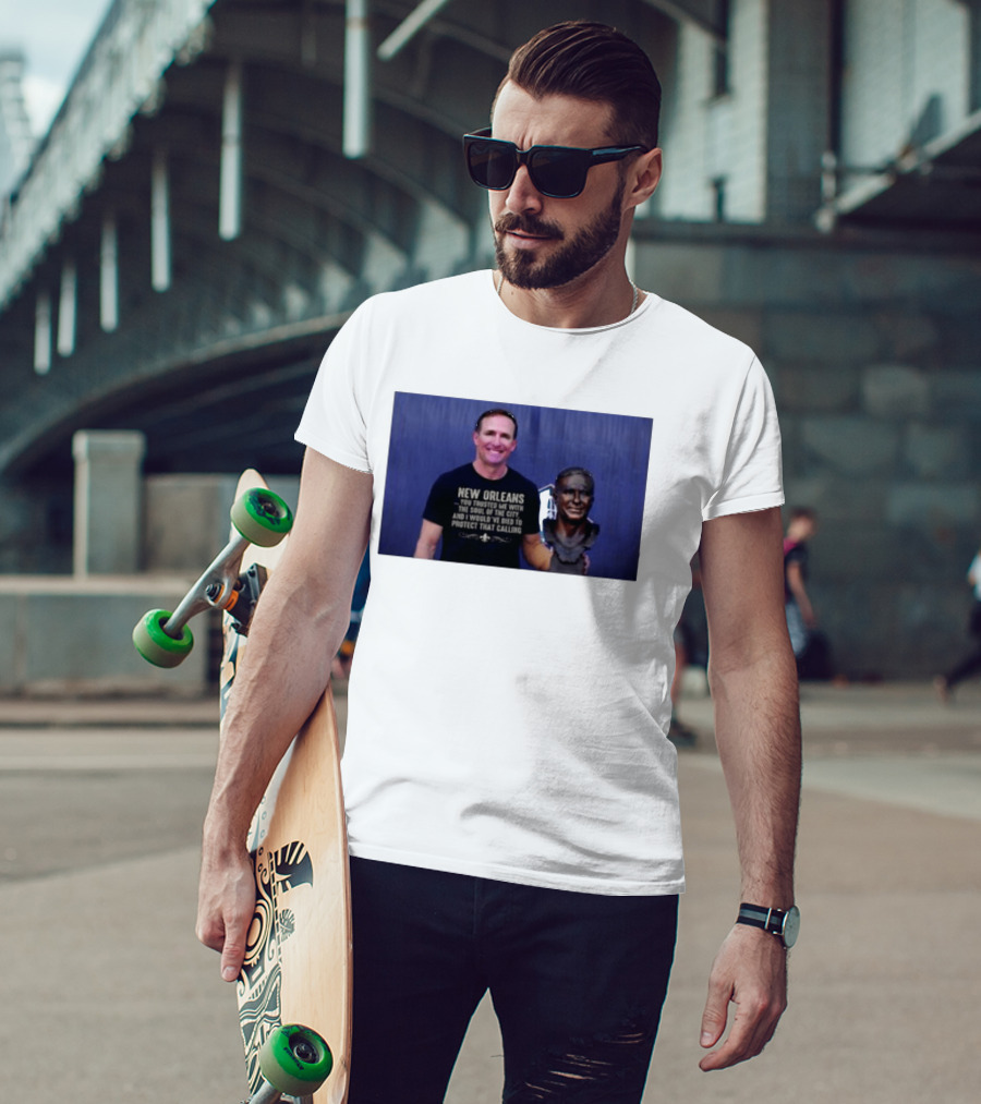 New Orleans You Trusted Me With The Soul Of The City Drew Brees T-Shirt