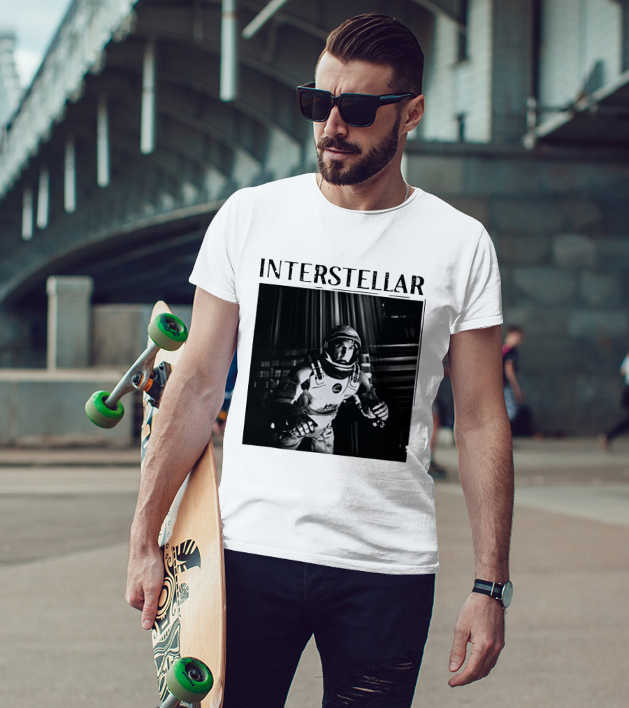 Interstellar 2014 Matthew McConaughey Spacesuit Scene T-Shirt
