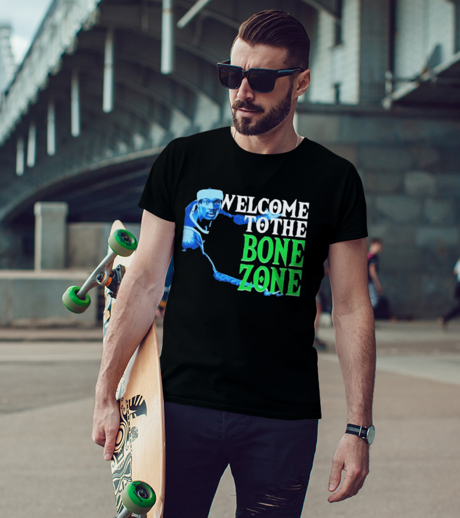 Welcome To The Bone Zone Minnesota Timberwolves Bones Hyland T-Shirt