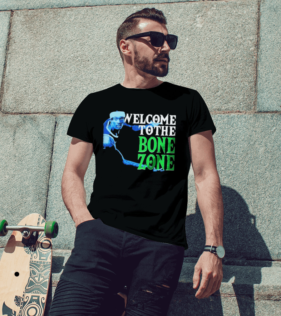 Welcome To The Bone Zone Minnesota Timberwolves Bones Hyland T-Shirt