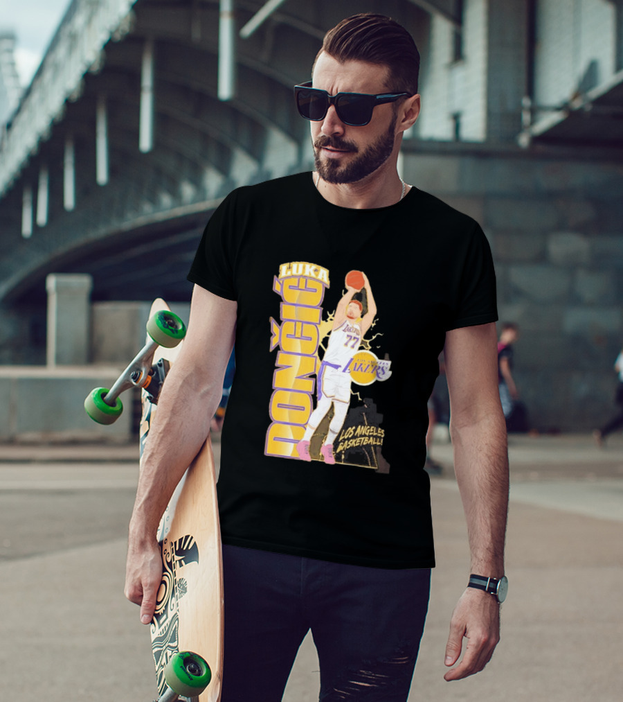 Los Angeles Lakers Luka Dončić Basketball 77 T-Shirt