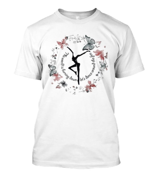 Dave Matthews Band Walk Around The Moon The World Is Burning Down Roses Dancing T-Shirt