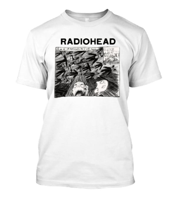 Radiohead W.A.S.T.E. Hq Store Motion Picture House T-Shirt