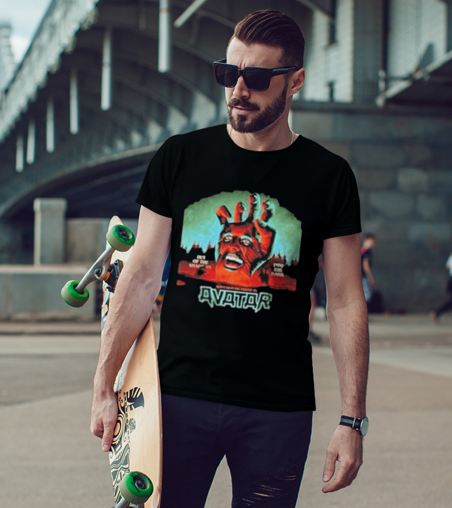 Avatar Band 2027 Tour Don't Go In The Forest Out Of The Shadows Into The Black T-Shirt