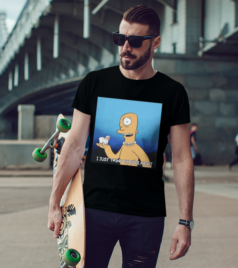 Odyssey The Cyclops I Just Think They're Neat Funny Cartoon T-Shirt