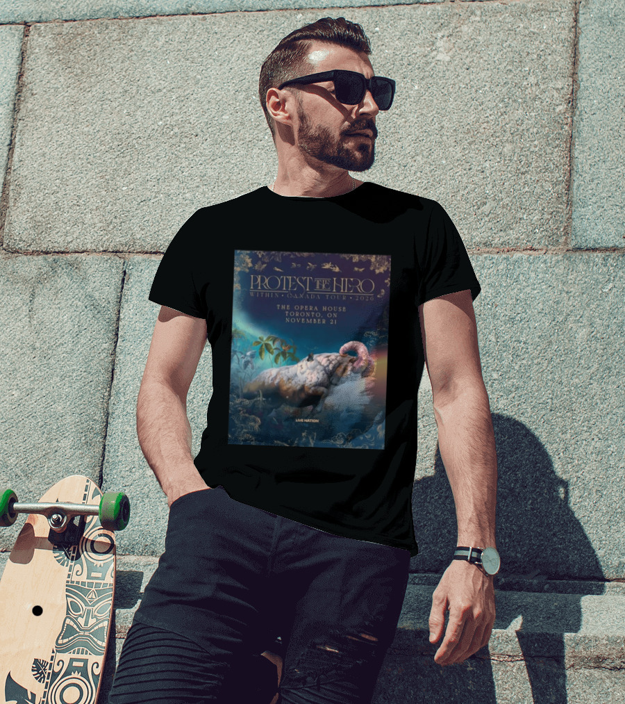 Protest The Hero Within Canada Tour 2026 Opera House Toronto November 21 Live Nation T-Shirt