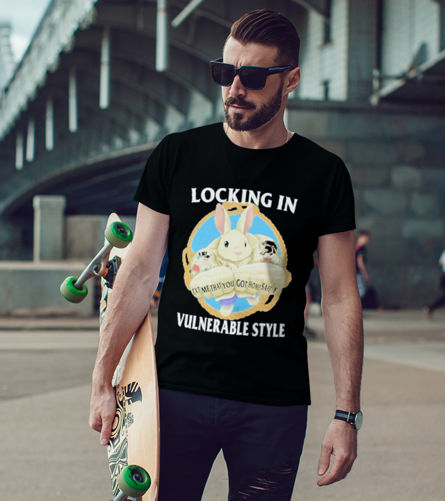 Locking In Vulnerable Style Rabbit T-Shirt