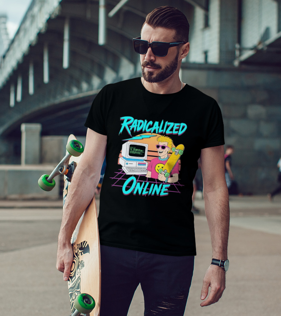 Radicalized Online Skater Computer T-Shirt