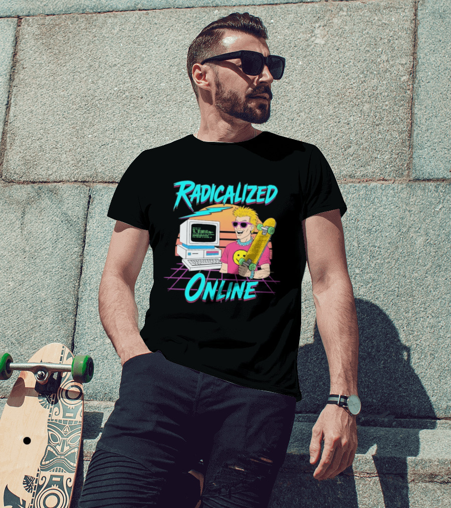 Radicalized Online Skater Computer T-Shirt