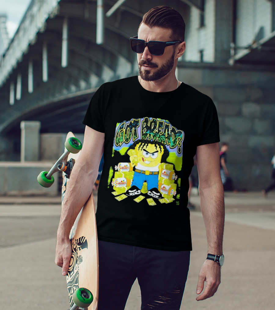 Got Bread Breadboys Cash Stacks And Cartoon Dollar Blocks T-Shirt
