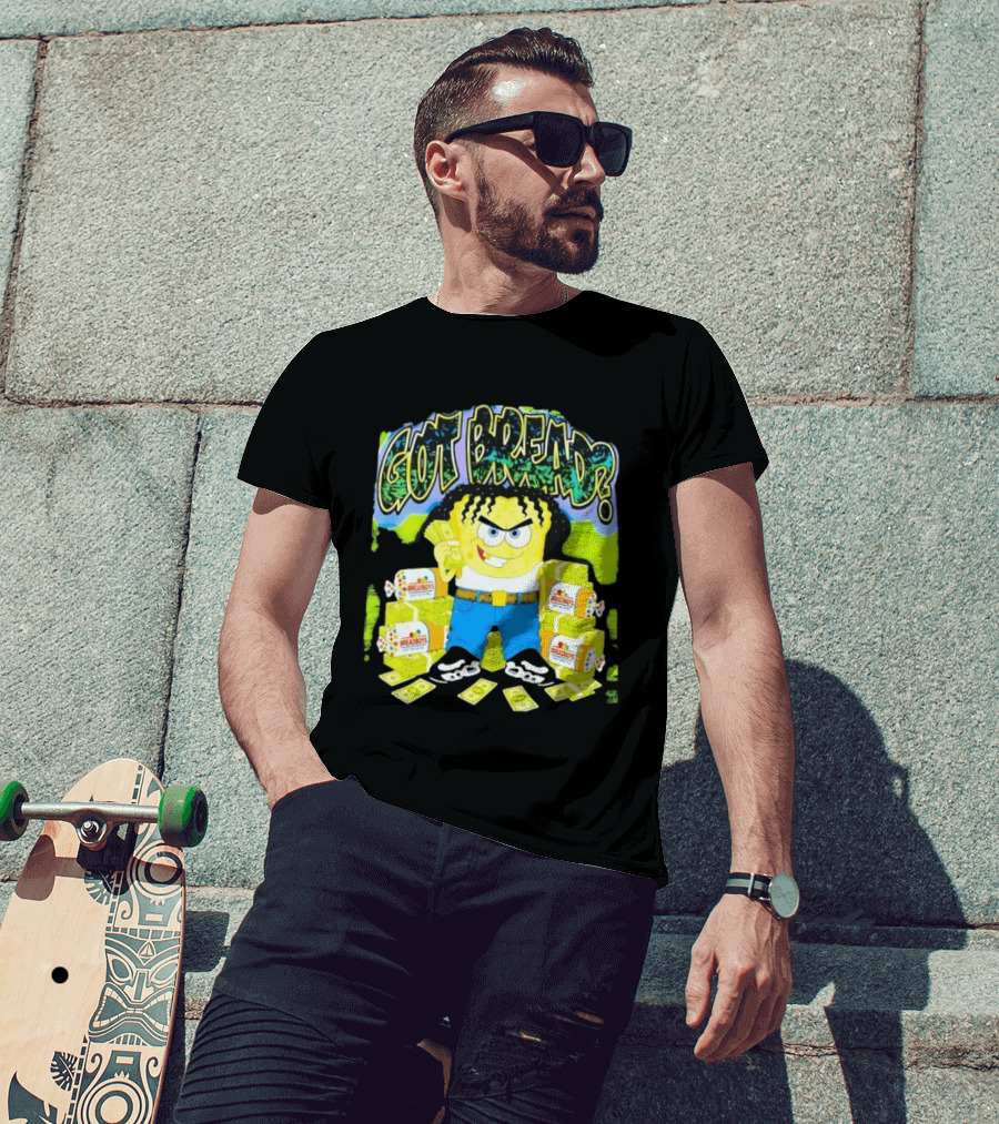 Got Bread Breadboys Cash Stacks And Cartoon Dollar Blocks T-Shirt