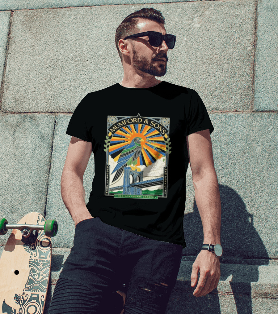 Mumford & Sons Madison Square Garden New York City August 11 2026 Event T-Shirt