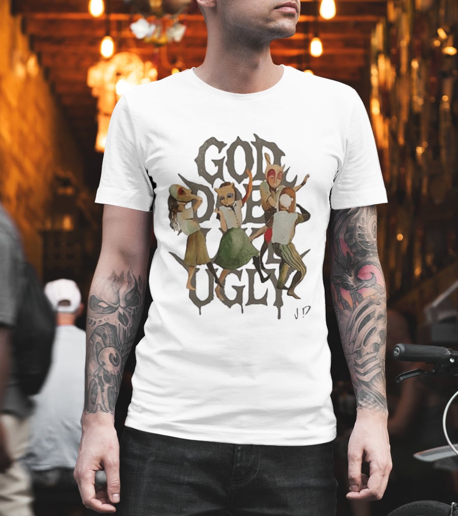 JID GDLU X Dreamville God Does Like Ugly Dollar And A Dream T-Shirt