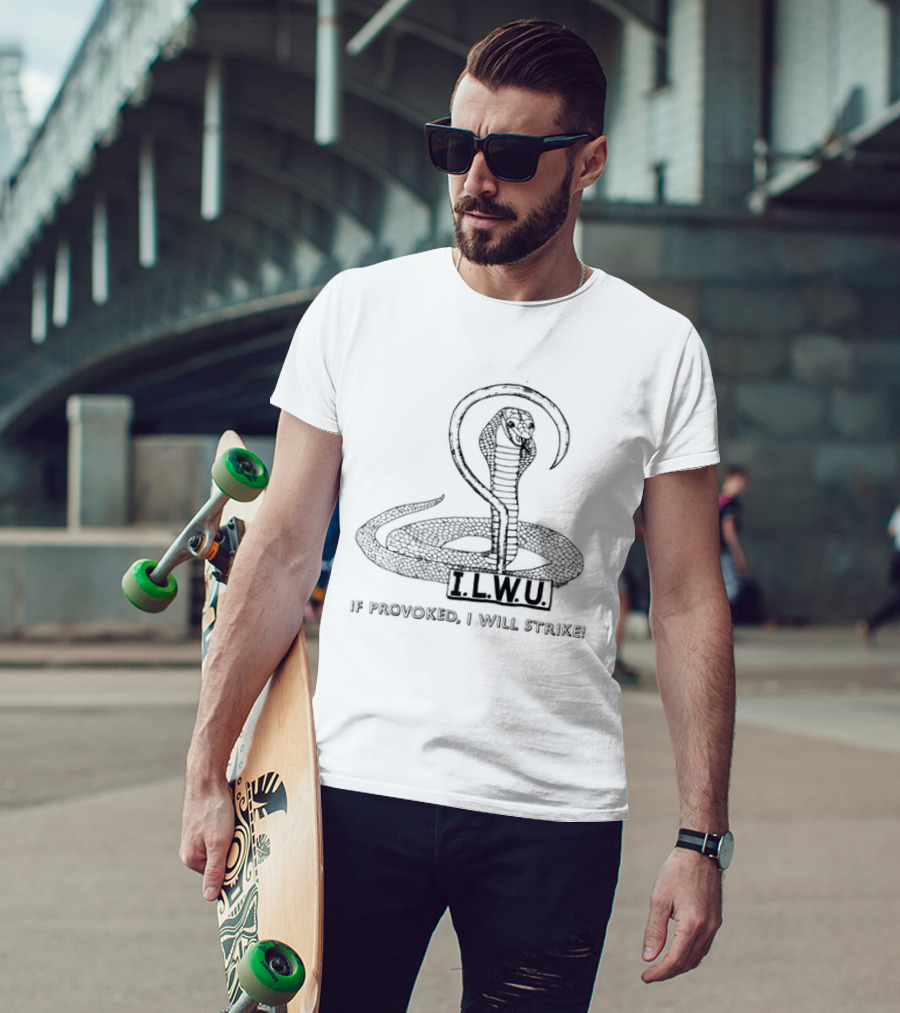 ILWU Cobra If Provoked I Will Strike T-Shirt