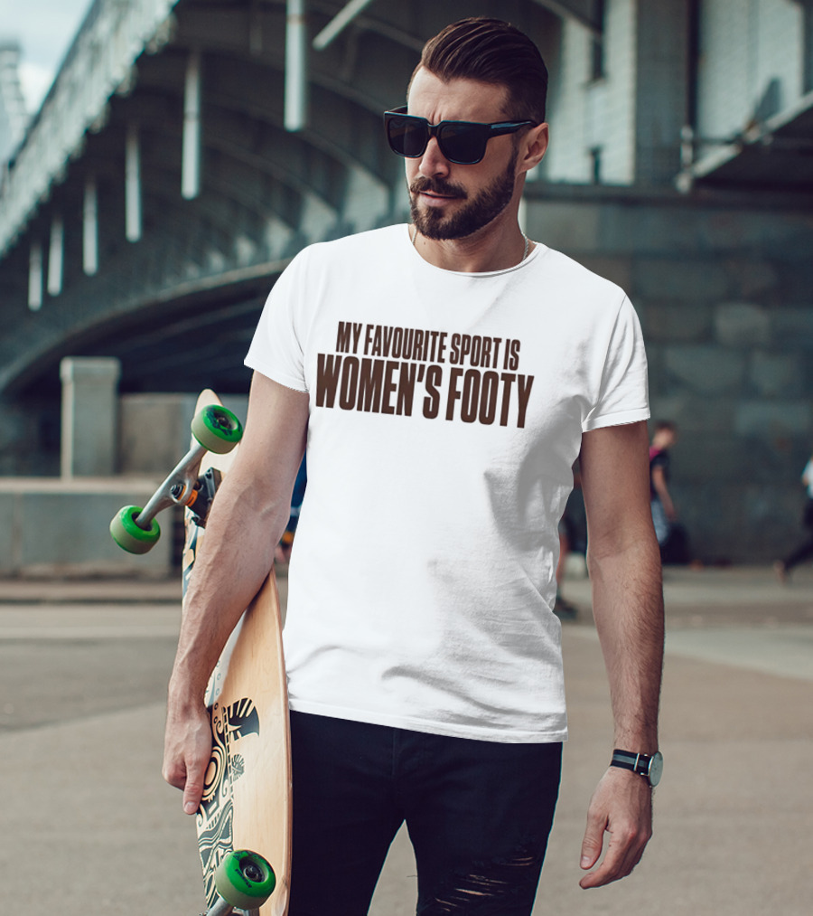 My Favourite Sport Is Women's Footy AFLW T-Shirt