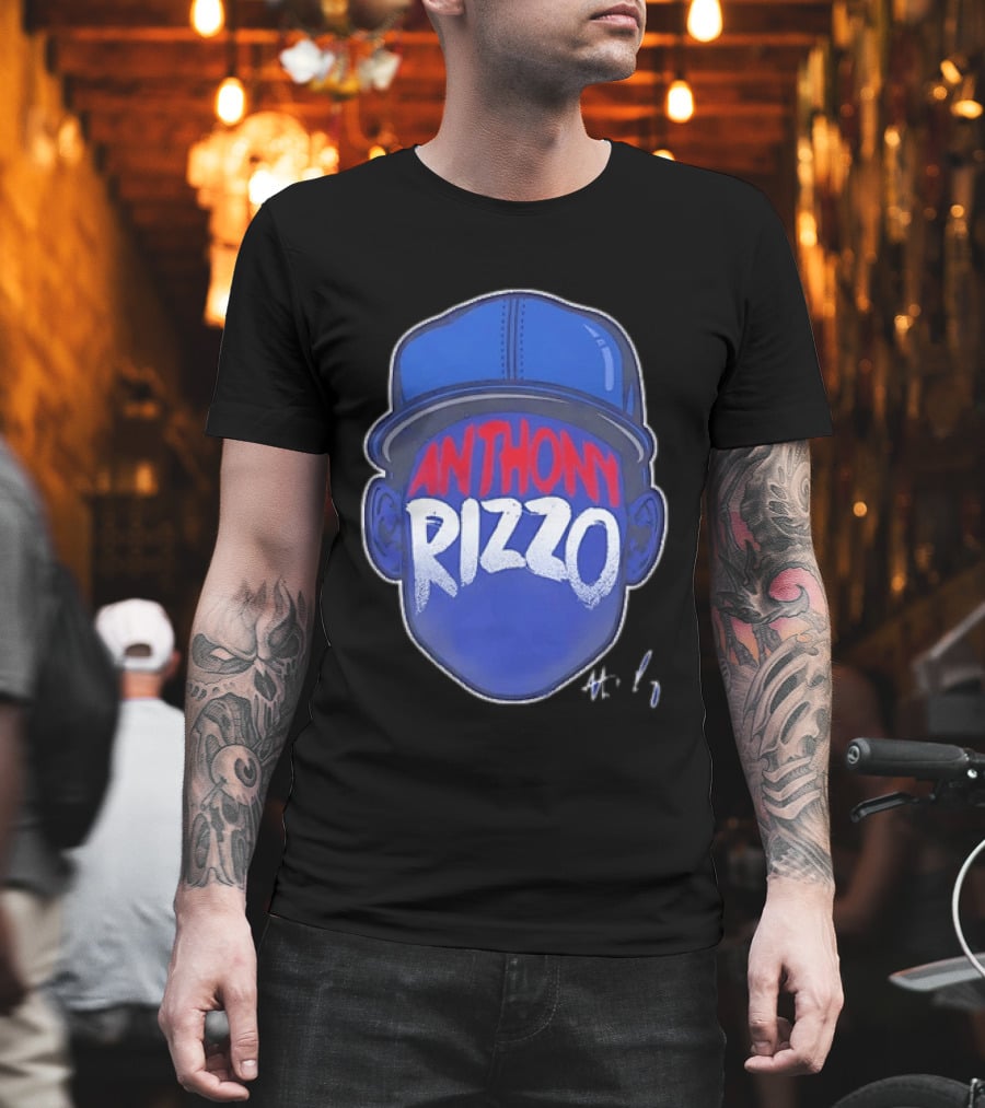 Anthony Rizzo Chicago Cubs Baseball Cap T-Shirt