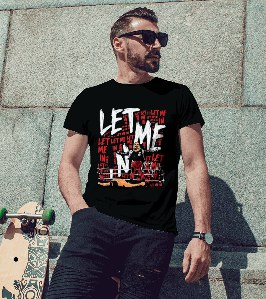 Bray Wyatt The Fiend Let Me In Wrestling Graffiti T-Shirt