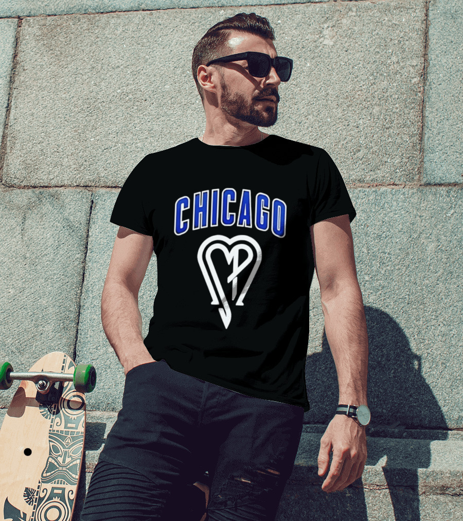 Chicago City Heart Love T-Shirt