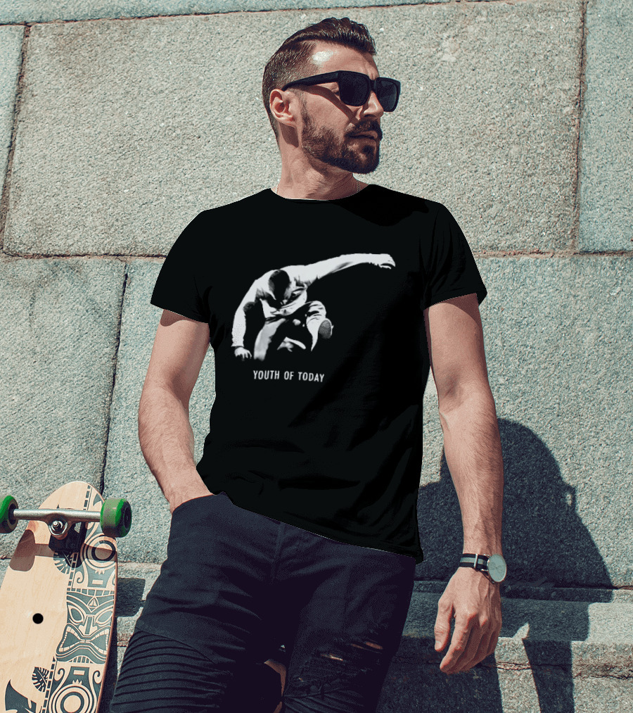 Youth Of Today Hardcore Punk Iconic Jump T-Shirt
