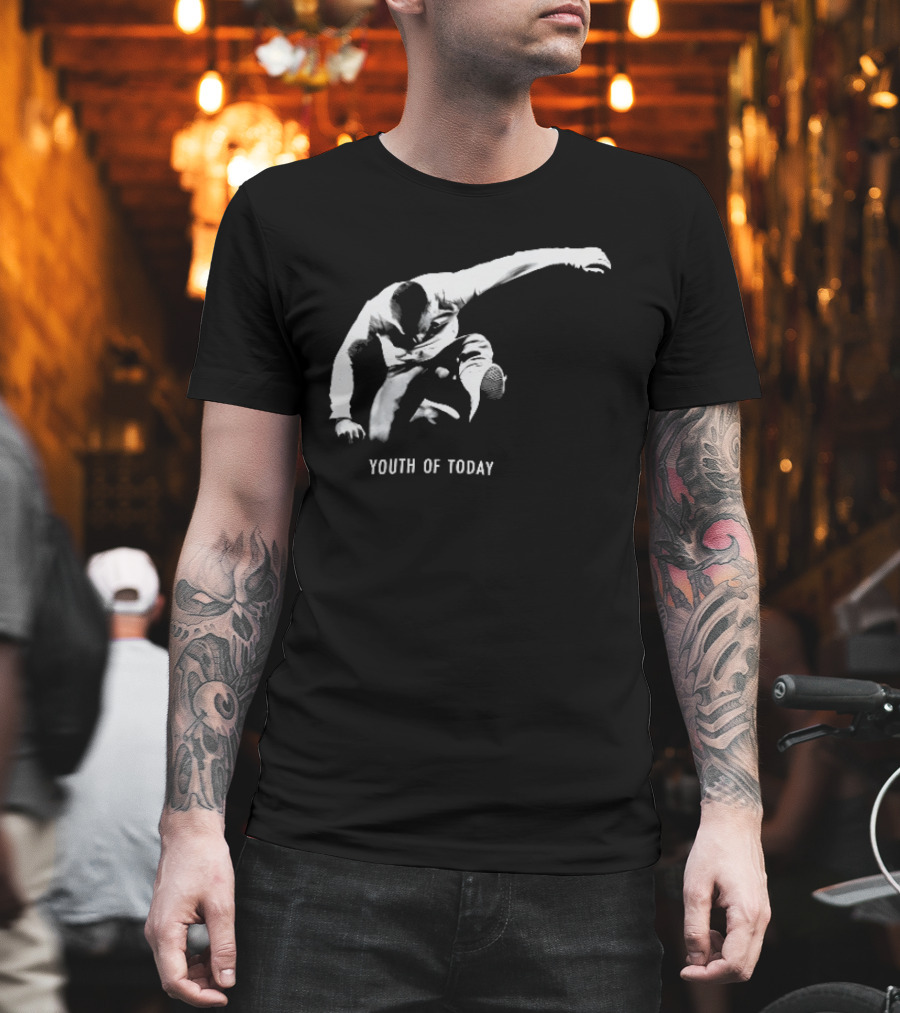Youth Of Today Hardcore Punk Iconic Jump T-Shirt