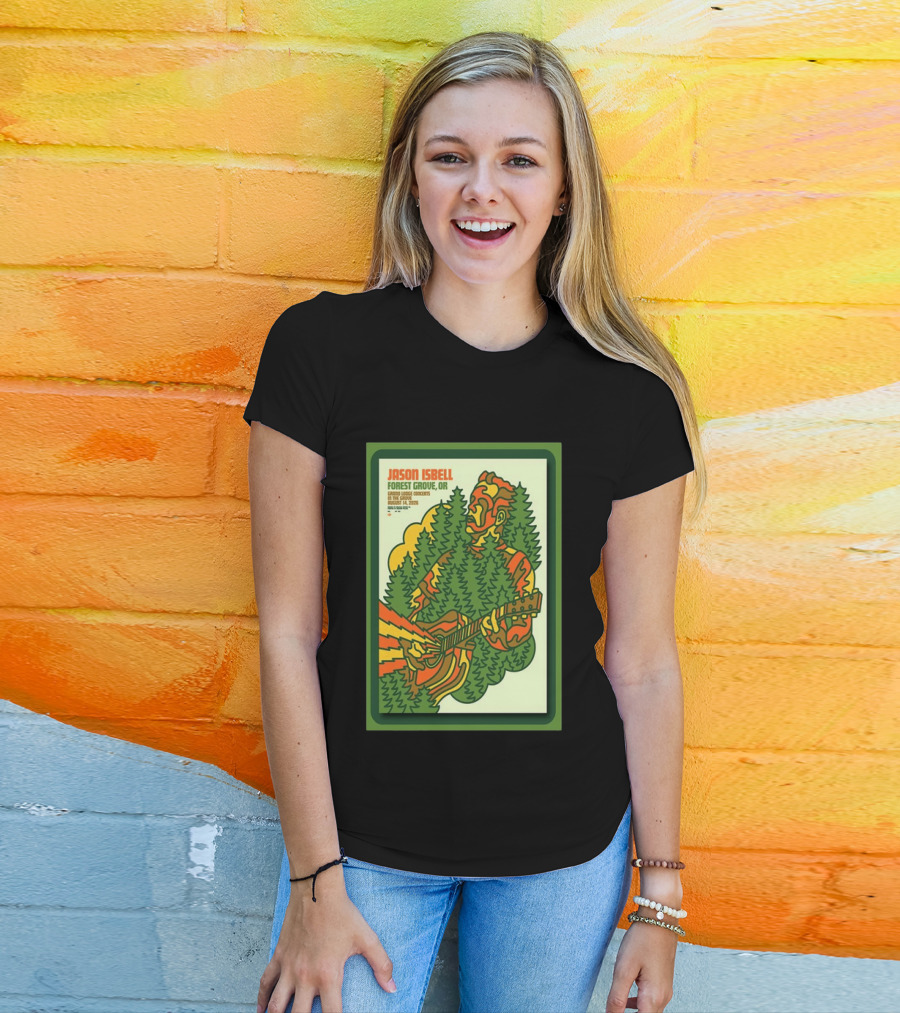 Jason Isbell Forest Grove OR Grand Lodge Concerts Aug 14 2026 T-Shirt