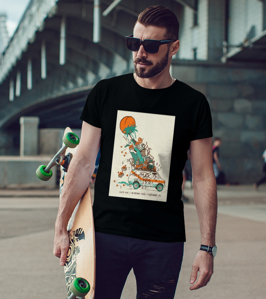 The Black Keys July 28 2026 The Daycare Sound Clearwater FL Van And Music Instruments T-Shirt