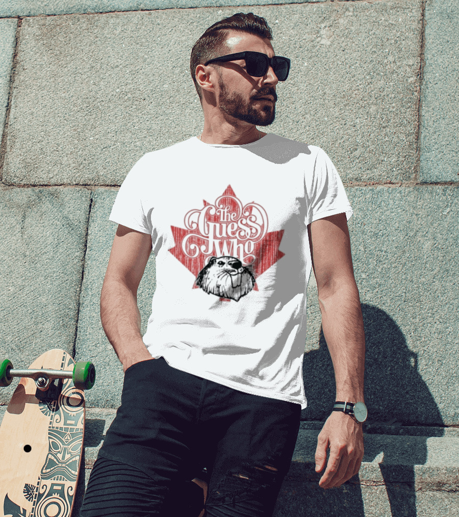 The Guess Who Beaver Maple Leaf Canadian T-Shirt