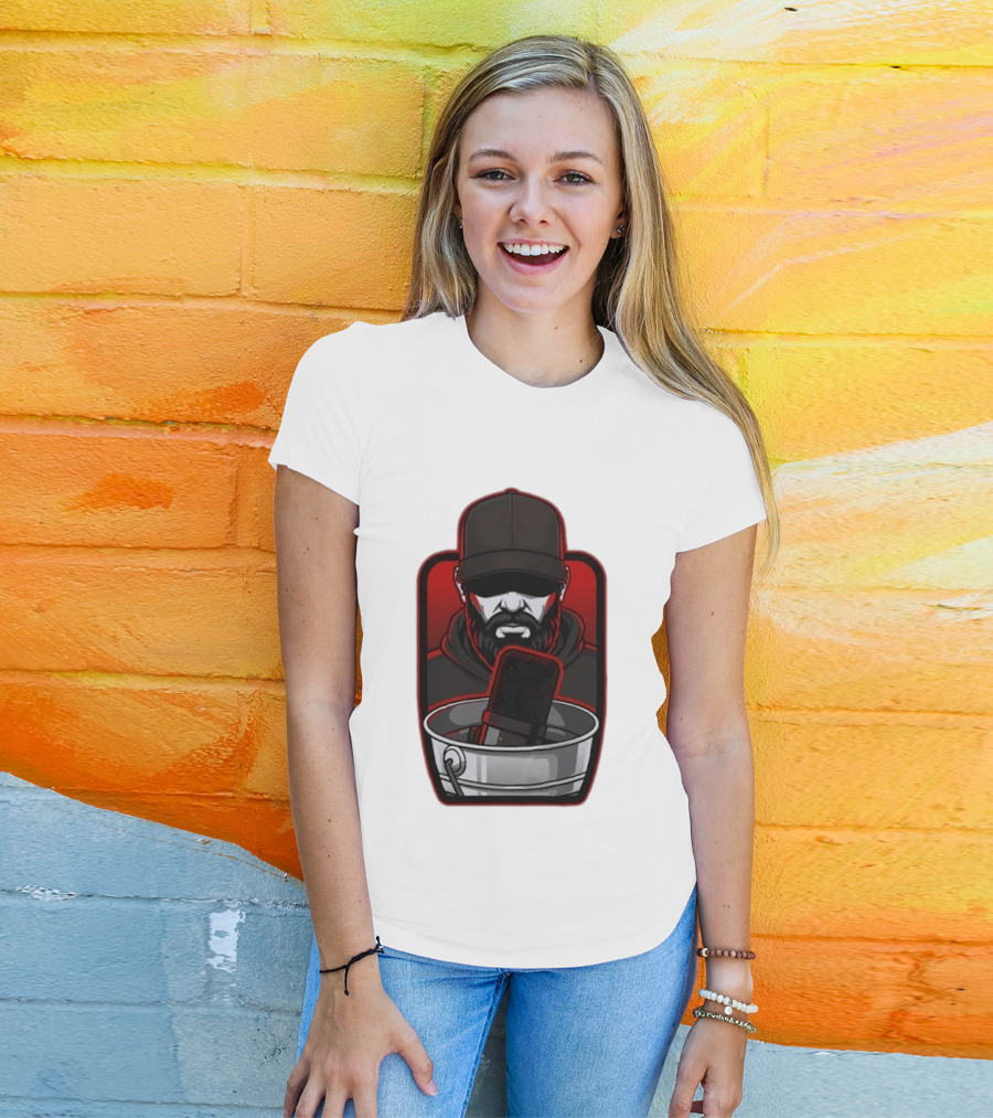 Pat McAfee Show Podcast Host Sports Enthusiast Iconic Microphone T-Shirt