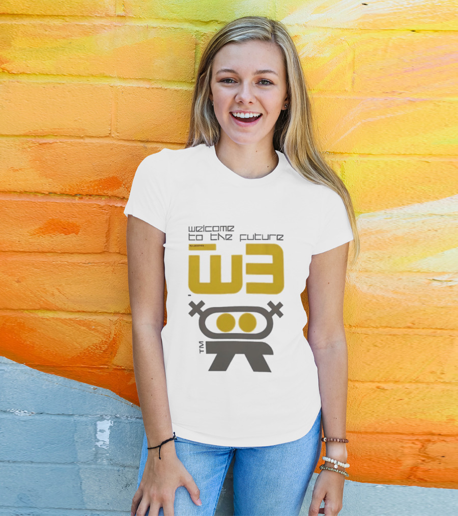 Welcome To The Future W3 Logotype TM T-Shirt