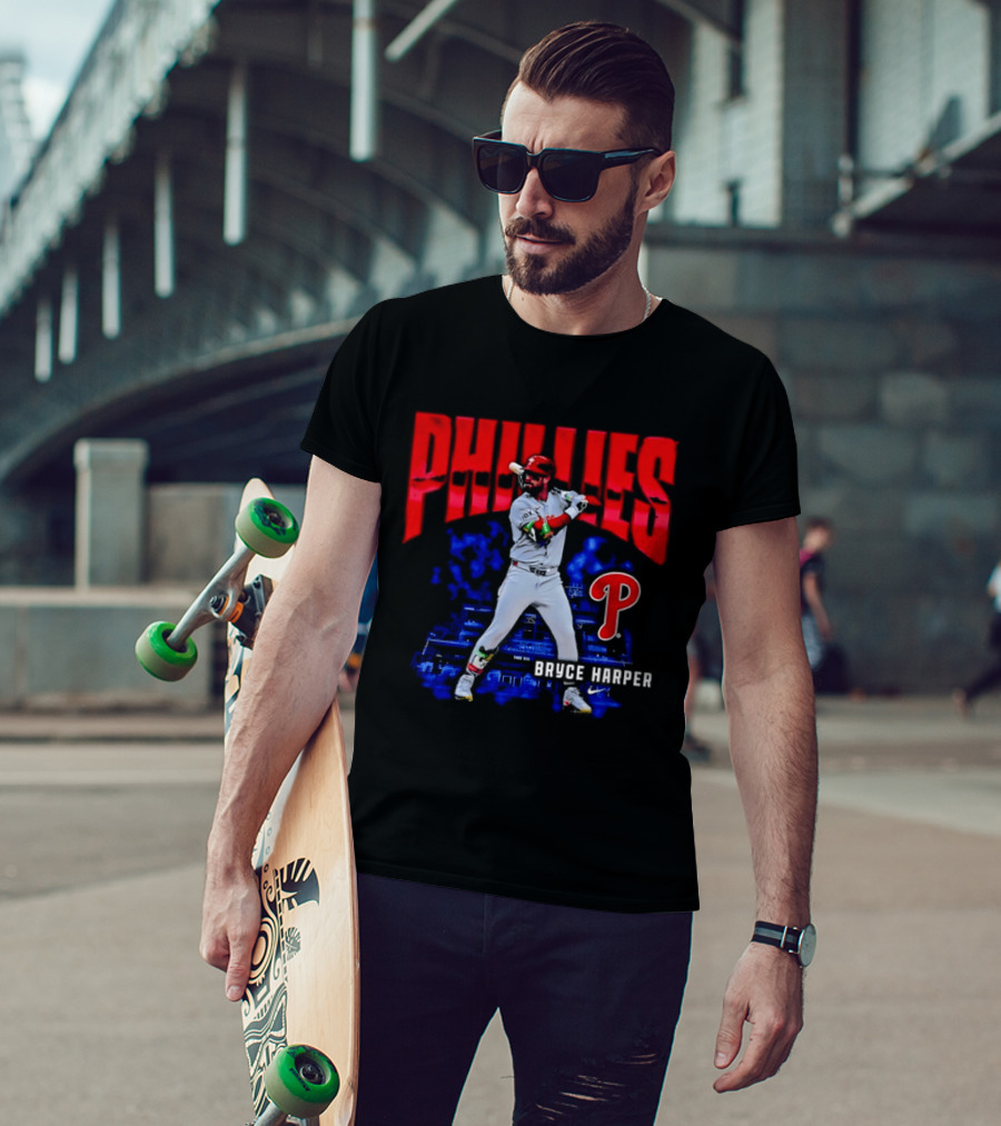 Bryce Harper Phillies Baseball Philadelphia Star T-Shirt