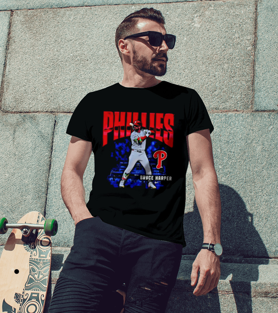 Bryce Harper Phillies Baseball Philadelphia Star T-Shirt