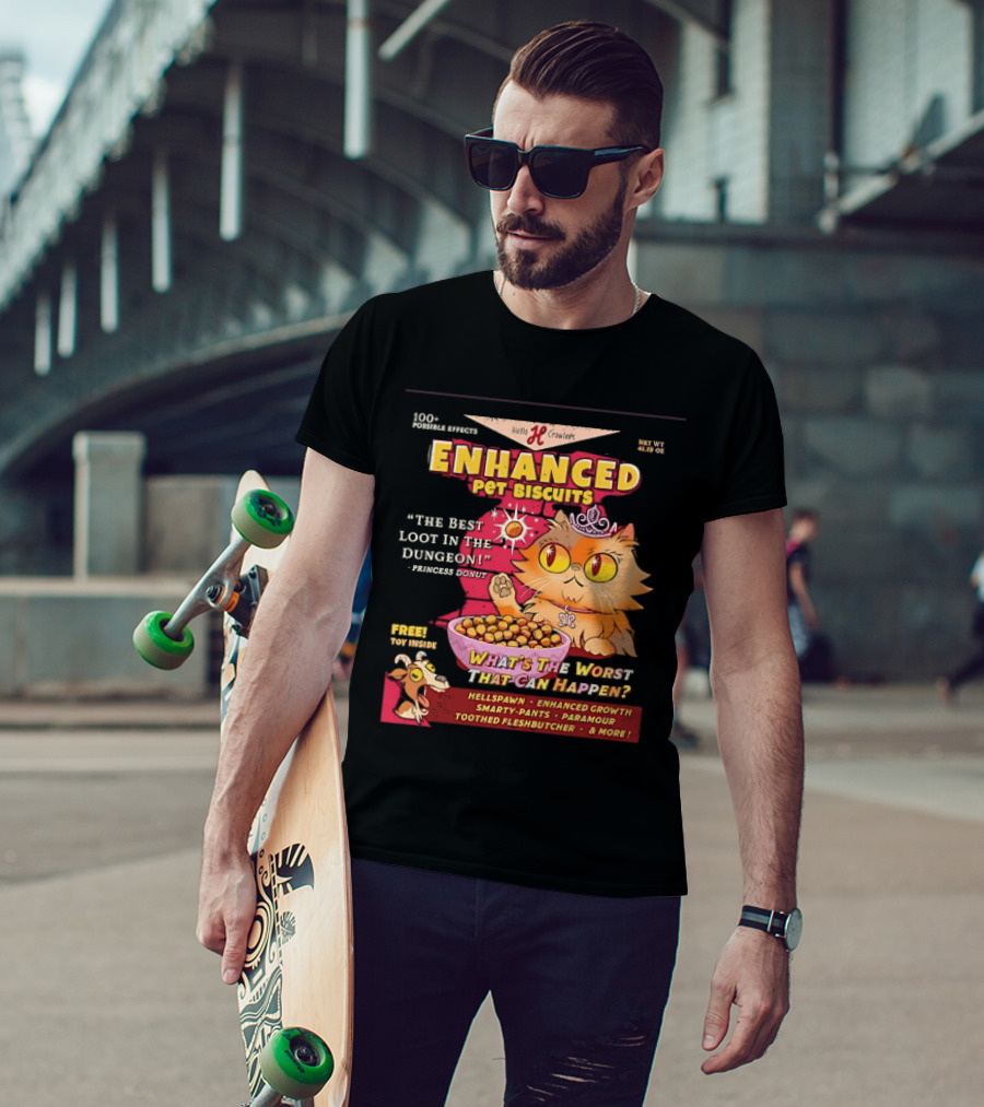 Enhanced Pet Biscuits Princess Donut Best Loot In The Dungeon T-Shirt