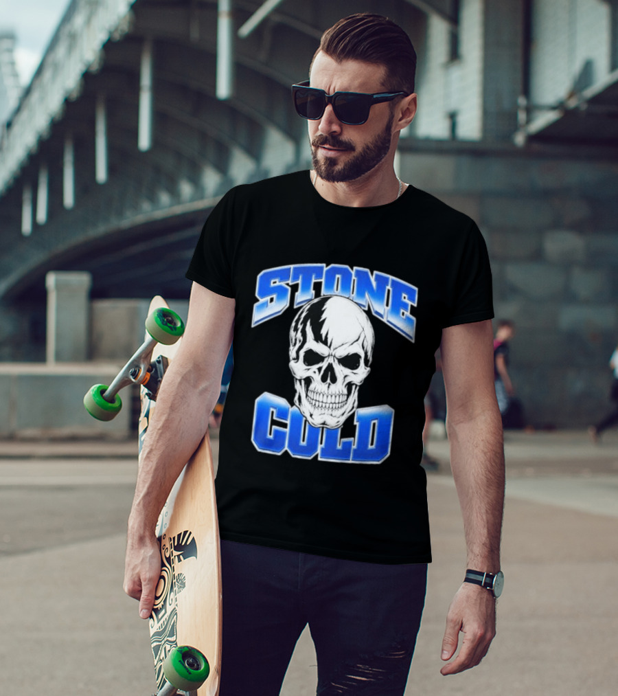 Stone Cold Skull Kevin Owens T-Shirt