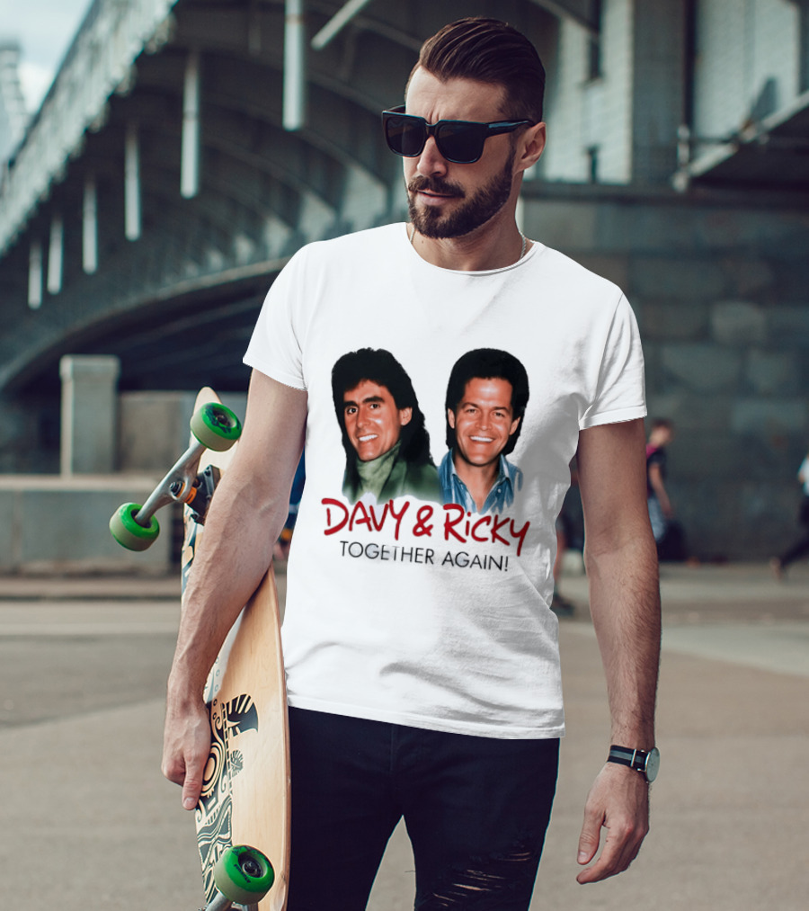 Davy & Ricky Together Again Music Legends T-Shirt
