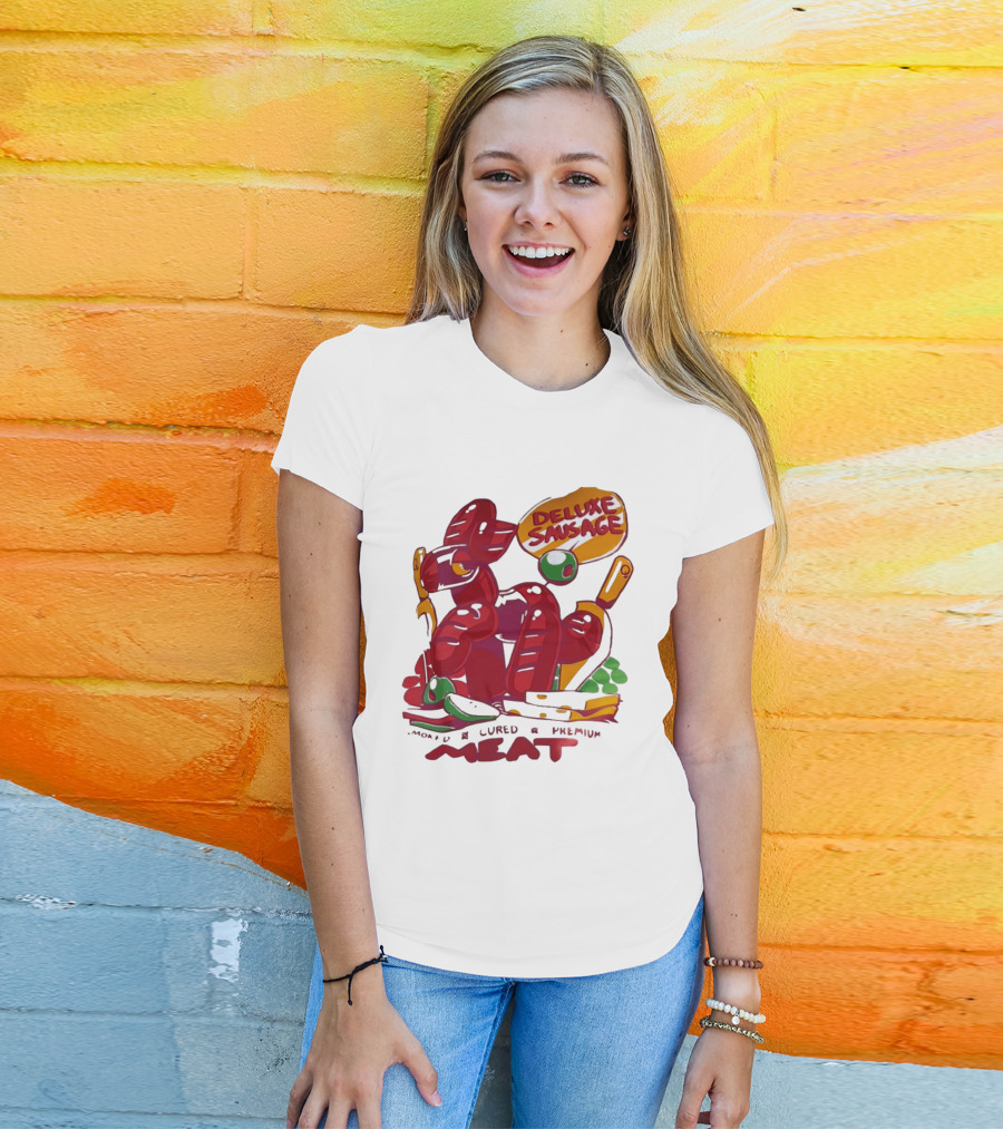 Deluxe Sausage Cured Premium Meat T-Shirt