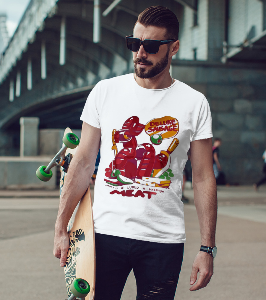 Deluxe Sausage Cured Premium Meat T-Shirt
