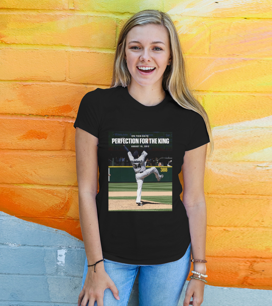 On This Date Perfection For The King Hernandez 34 August 15 2012 T-Shirt