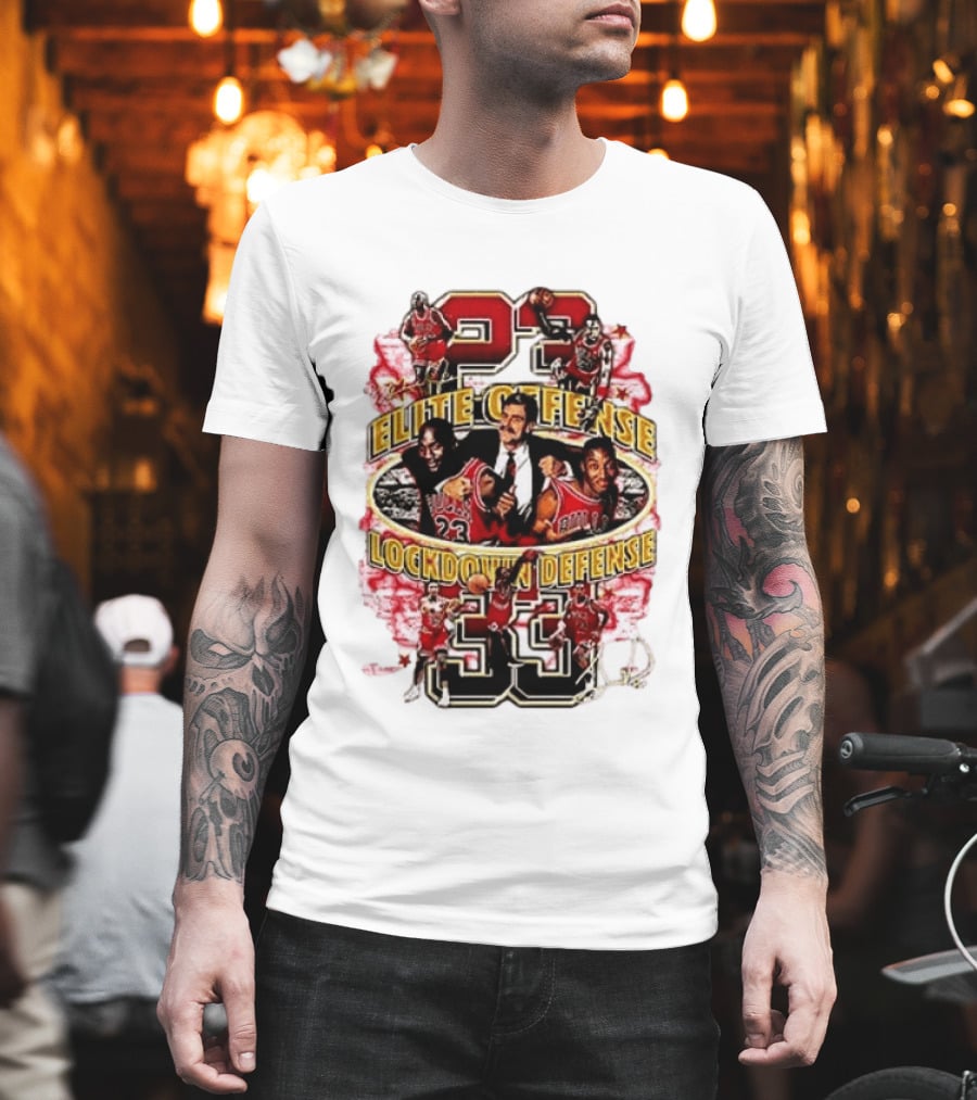 Chicago Bull Machael Jordan X Scotie Pippen Build For Greatness T-Shirt