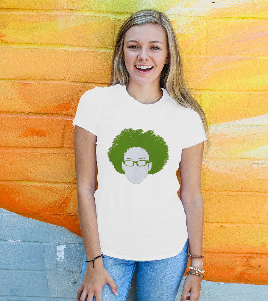 Olivia Miles Minnesota Lynx Afro Glasses T-Shirt