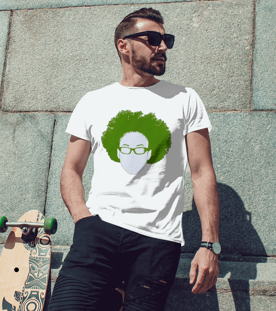 Olivia Miles Minnesota Lynx Afro Glasses T-Shirt