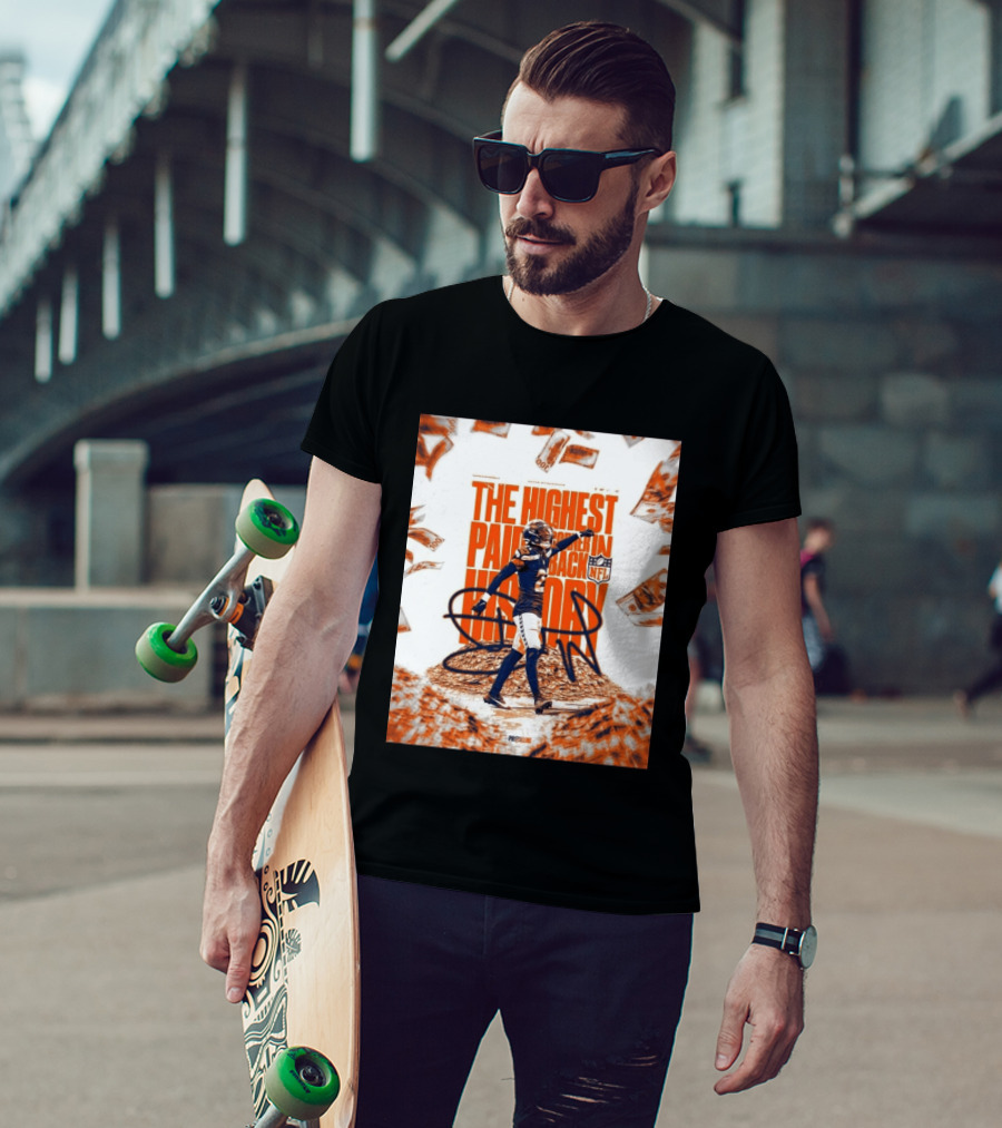 Devon Witherspoon NFL The Highest Paid Cornerback In History T-Shirt