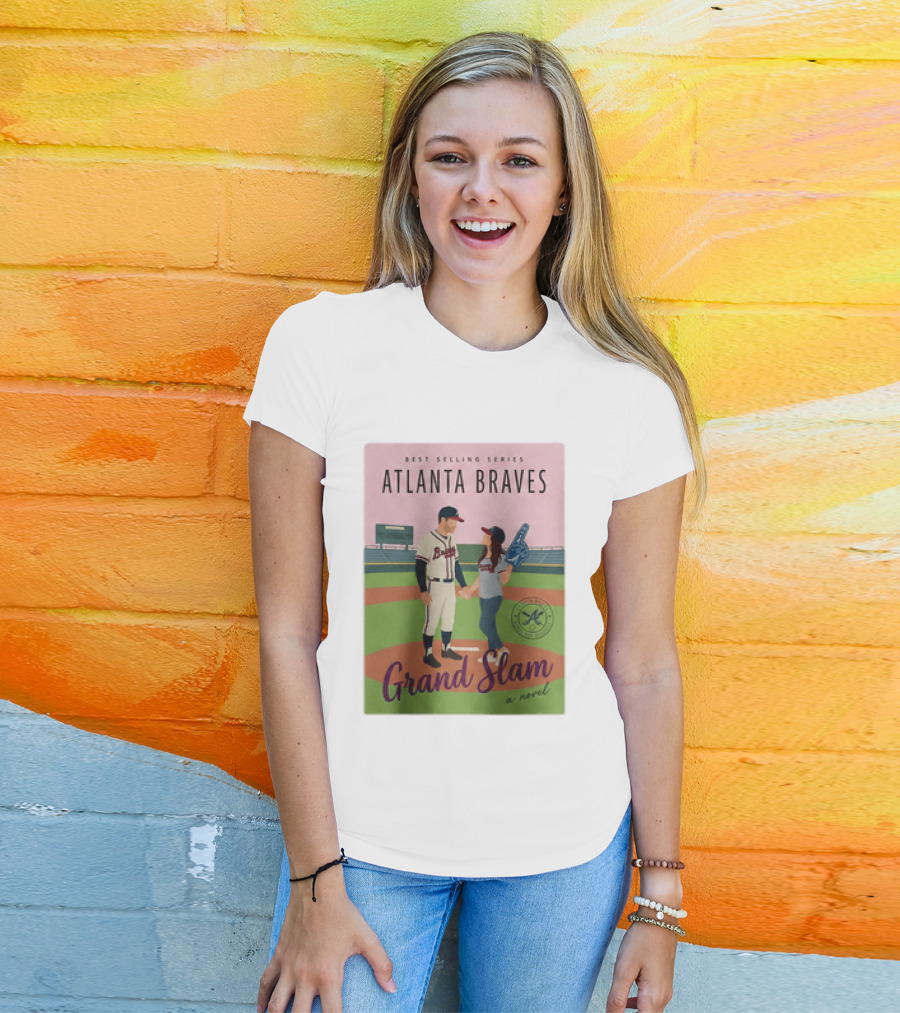 Atlanta Braves Best Selling Series Grand Slam Novel 2026 Giveaway T-Shirt