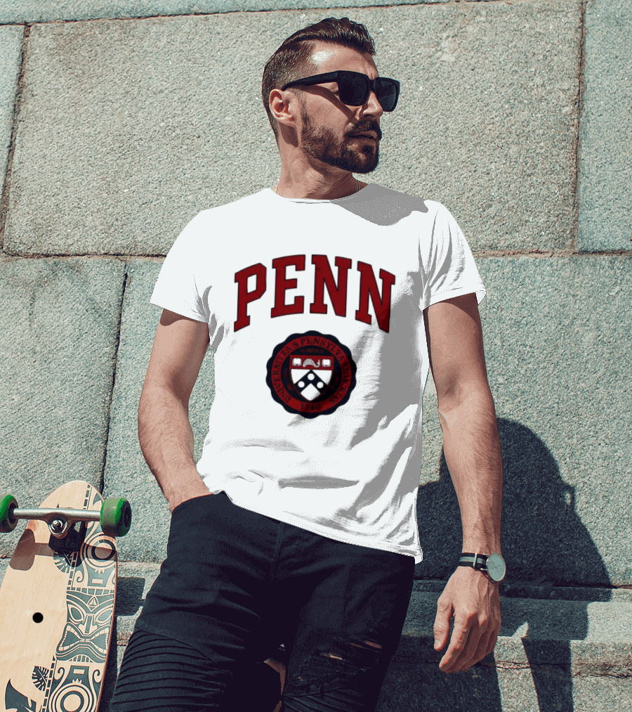 Luigi Mangione Penn Universitas Pennsylvaniensis 1740 T-Shirt