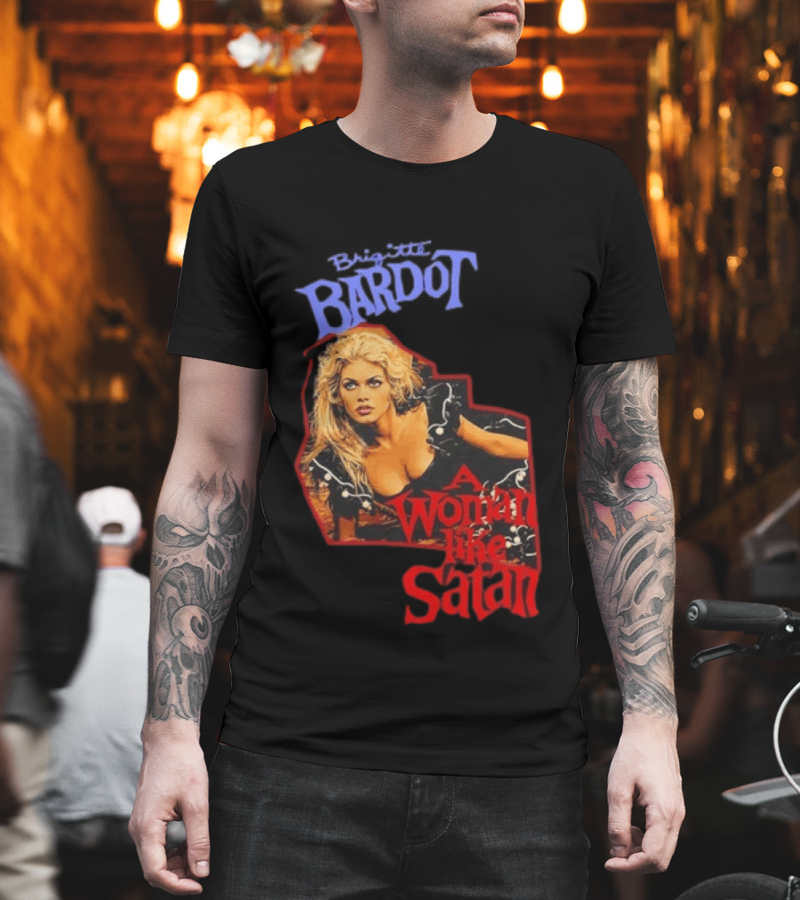 Brigitte Bardot A Woman Like Satan T-Shirt