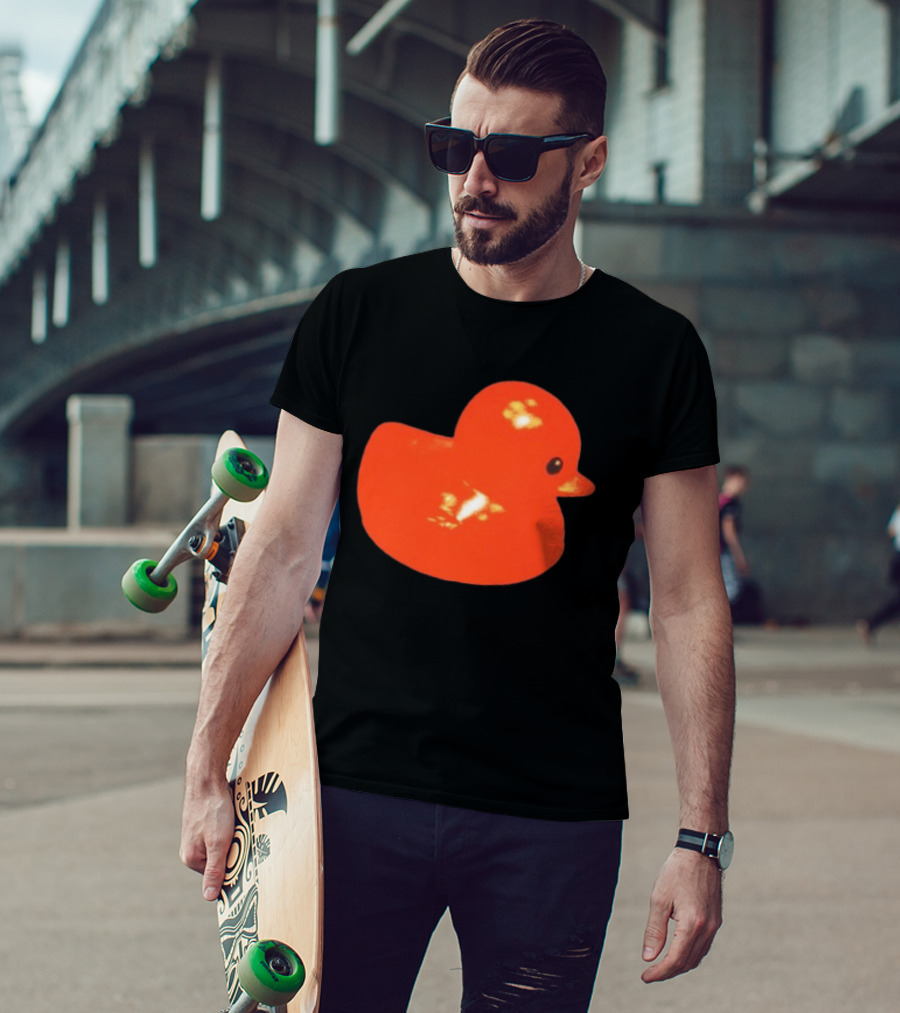 Malcolm Todd Store Bright Orange Duck T-Shirt