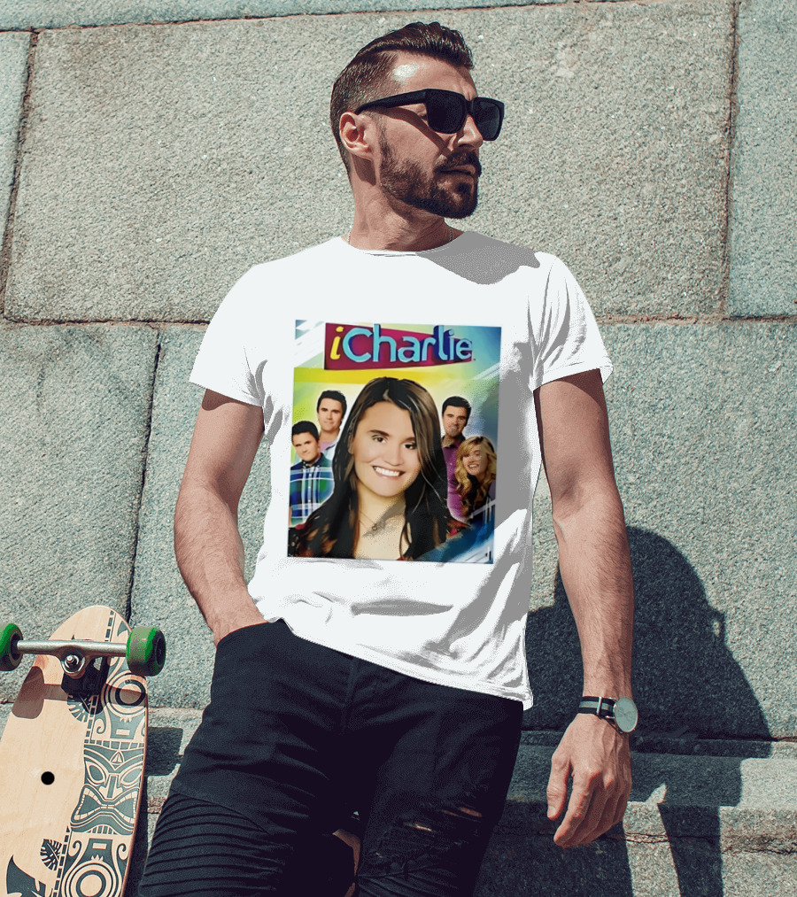 ICharlie Pop Culture Cast Television Show Iconic Faces T-Shirt